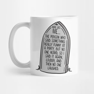 I'm Dead Joke - Bad Joke Mug